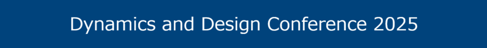 Dynamics and Design Conference 2025