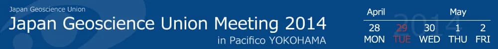 Japan Geoscience Union Meeting 2014