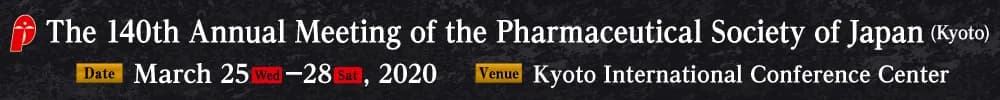 The 140th Annual Meeting of the Pharmaceutical Society of Japan (Kyoto)
