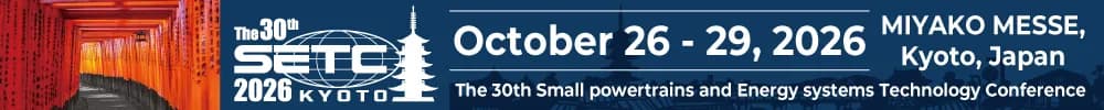 SETC2026 (The 30th Small powertrains and Energy systems Technology Conference)