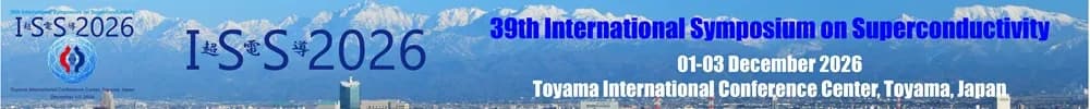 39th International Symposium on Superconductivity (ISS2026)